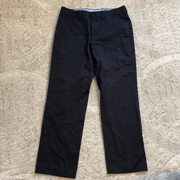 j crew dress slacks Product Review: J. Bowery Classic Fit Trousers Black Solid Dress Pants 